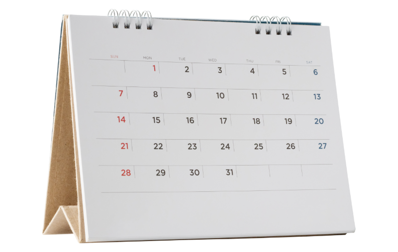 Calendar_Grugan Township